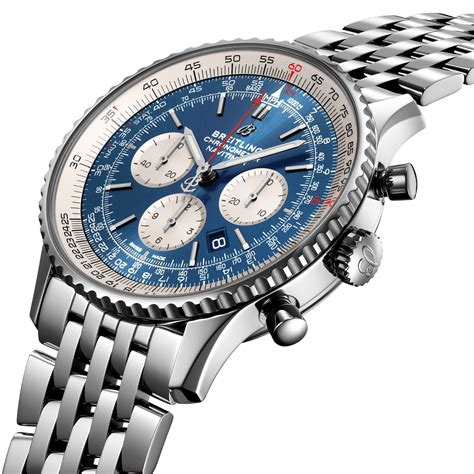 breitling ab0127211c1a1|Navitimer B01 Chronograph 46 Stainless steel .